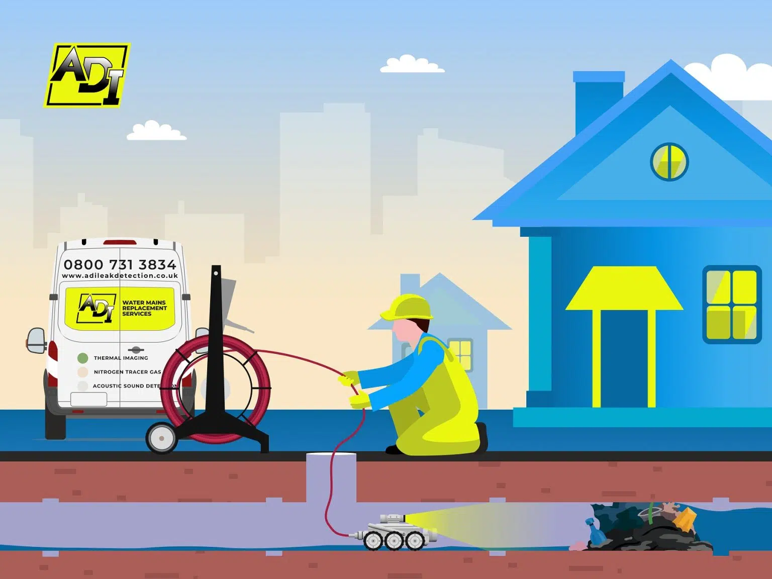 Drainage CCTV Surveys & Investigations Northolt